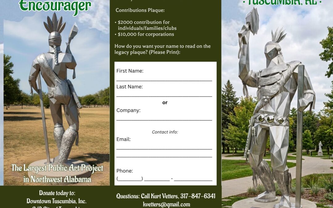 Singing River Sculpture Contributions Plaque