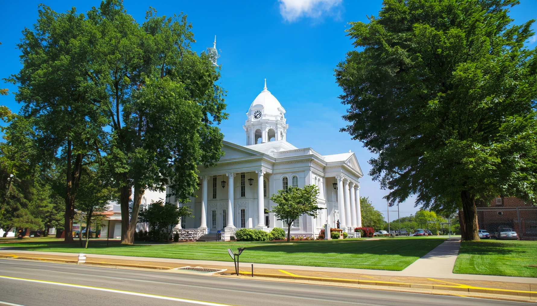 The Colbert County Courthouse